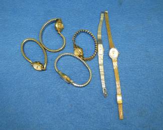 Lot 34. Six untested ladies' watches