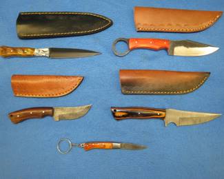 Lot 400. Five new knives