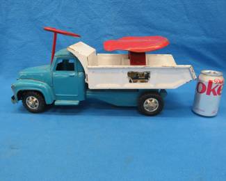 Lot 18. Buddy "L" Sit-N-Ride. Good condition with heavy duty pressed steel construction. No grill.
