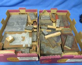 Lot 210. Printing Plates