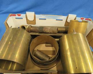 Lot 272. 28 pounds of brass