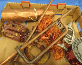 Lot 278. 23 pounds of copper