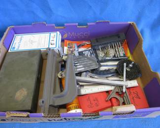 Lot 370. Drill and router bits and much more