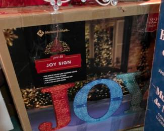 JOY Sign