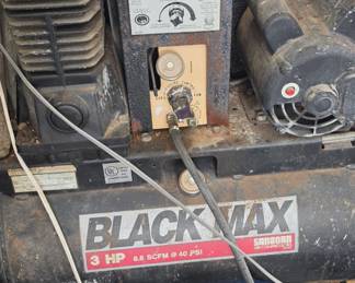 Black Max Air Compressor