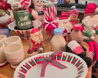 Christmas Hot Cocoa Bar Items