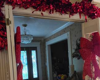 Christmas Bows - Garland