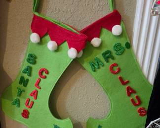 Stockings for the magic couple.
