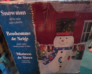 Snowman LED Lights