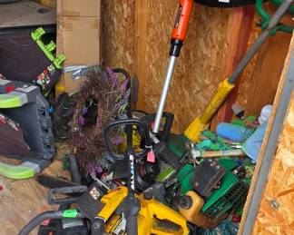 Chain Saws -,Weedeaters