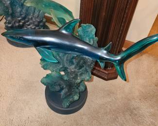Wyland “Great White Shark & Coral”