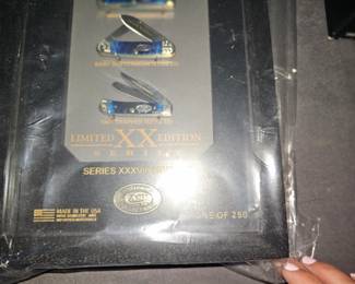 Collector’s Dream—One of Only 250 Case XX Limited-Edition Knife Sets Made! And ours is unopened 