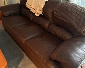 leather sofa