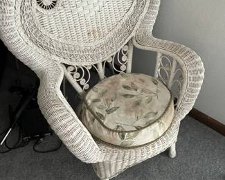 wicker chair