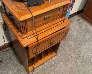 cabinet/record player