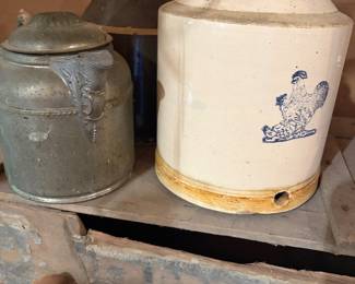 Vintage, Farmhouse, Rustic, Furniture, Chickens