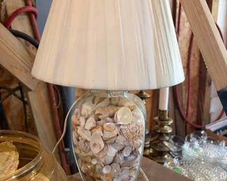 Seashell lamp