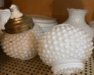 Vintage, Farmhouse, Rustic, Furniture, Chickens, White Glass