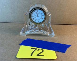 Waterford Crystal Clock