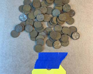 1.7 lbs of Wheat Pennies