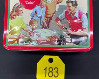 Vintage Coca-Cola Tin Lunch Box