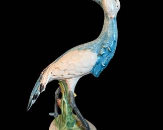 Porcelain crane