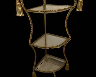 Italian brass corner eterge