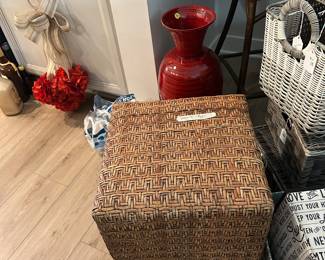 Unique Woven Hassock