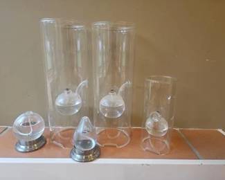 Wolfard Classic Hand Blown Oil Lamps