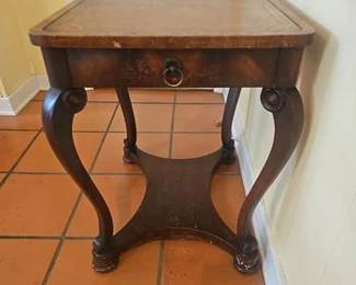 Vintage Wooden Accent Table
