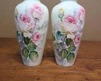 Noritake Bone China Floral Vases