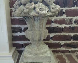 Concrete fruit basket