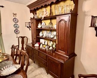 Queen Anne Style Welsh Cupboard
