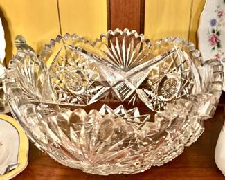 Cut Glass Bowl