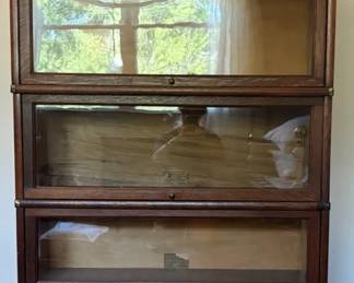 The GlobeWernicke Co Sectional Bookcase Barrister Bookcase
