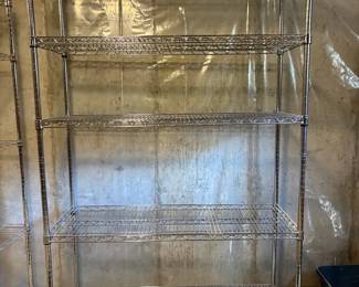 Five Tiered Shelf on Wheels
