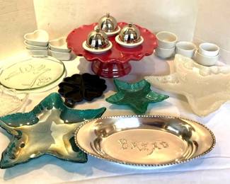Footed Cake Plate, Platters, and More