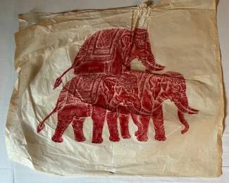 Thai Temple Rubbings on Rice Paper. No Frame