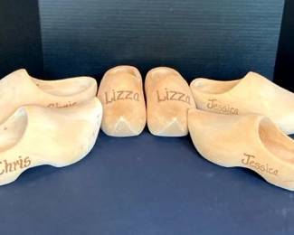 Traditional Wooden Dutch Clogs