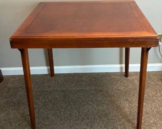 Vintage Wood Cosco Card Table