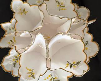 Table Linens, Napkins, Decorative pillows, and Fabric Hangers