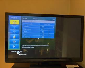 Panasonic 50 1080p Plasma HDTV