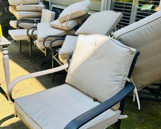 Patio furniture plus cushions