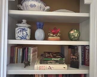 Books and decor