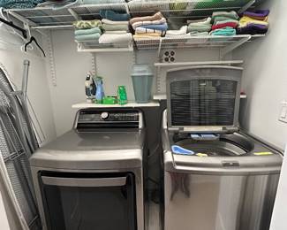 LG washer and dryer
