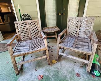 Patio seating