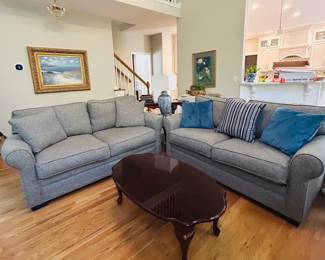 Cindy Crawford home sofa and loveseat