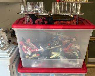 Tubs of toys (check back for more pics)