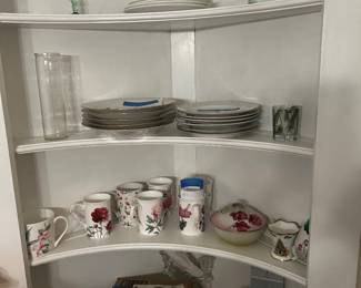 Vintage glassware