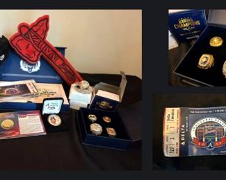 Atlanta Braves World Series Replica Rings  Stadium Memorabilia